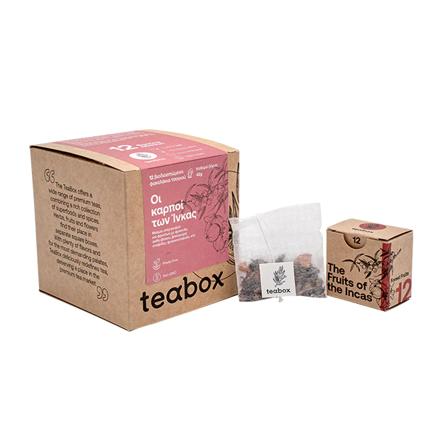 Happy Tea Eco Teabag Sachets Packaged Teas 12 Teabag Box by Art of Tea